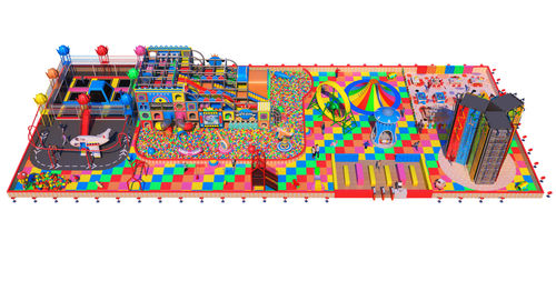 1000 Square meters indoor playground project case at Tashkent, Uzbekistan in 2025