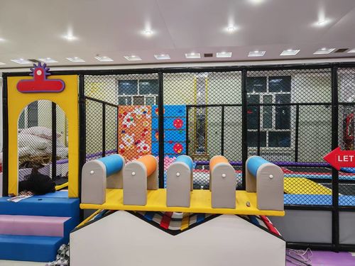 A 271-square-meter indoor children's playground is in Kazakhstan