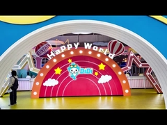 Customizable themed park Children indoor playground kids slide soft play equipment