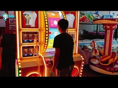 Hot Selling New coin operated Big Bass Wheel Of Lottery Game Prize Rolling Machine for amusement