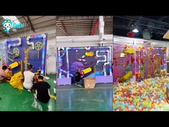 Customized Ocean Ball Wall Science Equipment Kids Interactive Tube Ball Wall Games