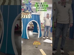 Castle Theme Kids Indoor Parks Equipment Kids Soft Play Area Indoor Playground