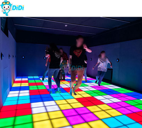 Latest company news about LED Dance Floor 30x30cm Interactive Active Game LED Floor For Kid Games