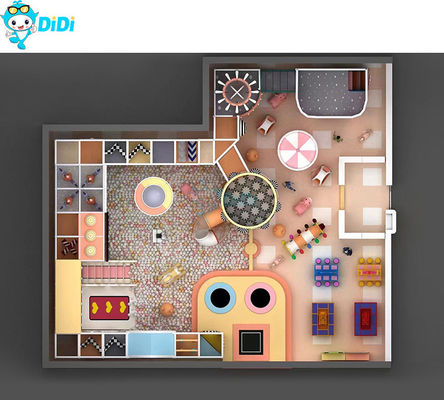 Ein guter Preis. Customisierter Zirkus-Themen-Kinder-Vergnügungspark für kommerzielle Orte Online