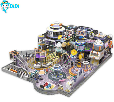 Environmental Friendly Custom Indoor Playground Equipment 	Space Themed