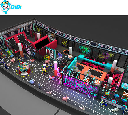 Good price Customized Mazes Indoor Design Children Games Kid Playground Trampoline Equipment online