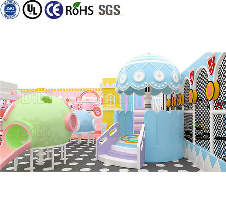 Ein guter Preis. Kindervergnügungspark Nicht-giftiger Indoor-Spielplatz mit weichen Farben billig Online
