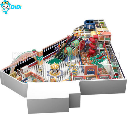 Good price Indoor Large-Scale Themed Naughty Castle Children'S Playground Trampoline Slide online