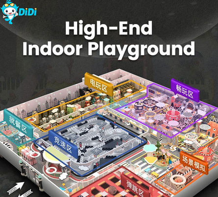 Ein guter Preis. Innenraum großer Themen-Kinder-Spielplatz Online