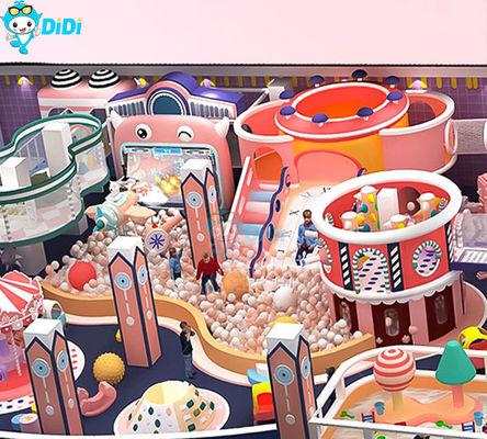 Good price Indoor Playground With Big Slides Indoor Park Indoor Children Soft Play Equipment online