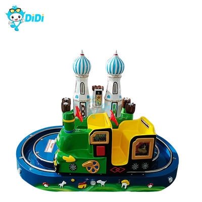 Goede prijs. Met munten bediende ronde kasteel Mini-treinritten voor Indoor Amusement Park 155KG 300W online