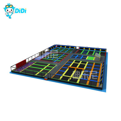 Good price Custom Jungle Theme Trampoline Park with Protective Net for Indoor Entertainment online