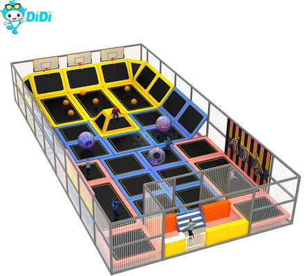 Good price Kids Indoor Playground Soft Play Trampoline Park For Entertainment High Security online