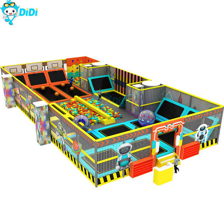 Good price Customized Color Kids Indoor Trampoline Park Children Soft Play Fully Functional online