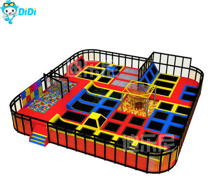 Good price Colorful Children'S Indoor Trampoline Park Equipment Commercial  Fun Filled online