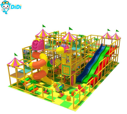 Good price 3D  Design Commercial Indoor Jungle Gym Soft Play Equipment Long Lifespan online
