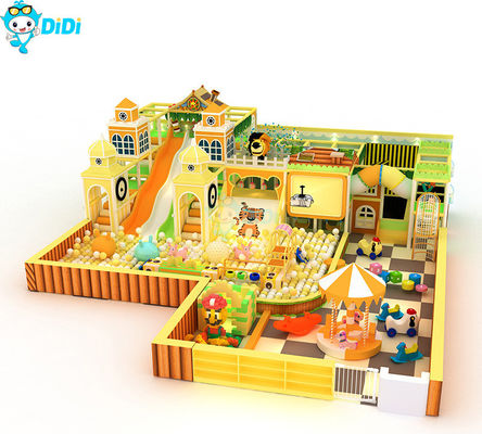 Good price Naughty Castle Circus Theme Children Play Area Equipment Multiple Color online