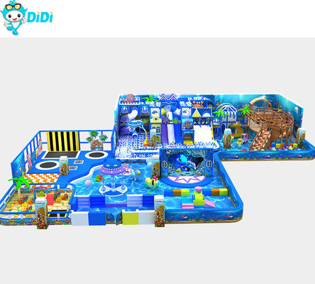 ποιότητας Ωκεανό Θέμα παιχνίδια Indoor Playground Εργαλεία μαλακού παιχνιδιού Πάρκο παιδιών TUV εργοστάσιο