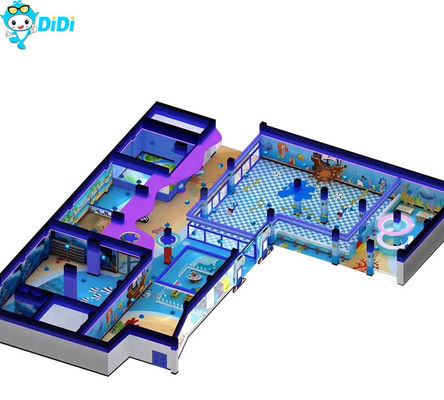 Good price Marine Themed Kids Indoor Playground Equipment For Amusement Park online