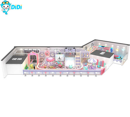 Good price Macaron Theme Kids Soft Indoor Playground Equipment Safety Standard online
