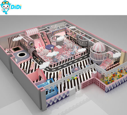 Un bon prix. Macaron Labyrinths à thème Centre de jeux intérieur Equipement de support Personnalisation en ligne