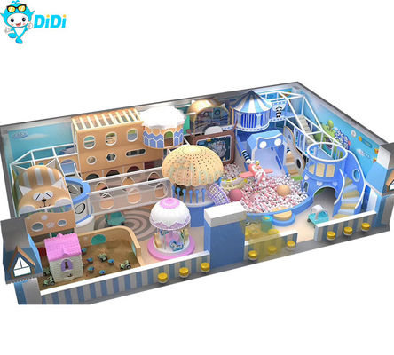 Good price Personalized Kids Amusement Park Rides Role Play Indoor Playground Ball Pit With Slide online