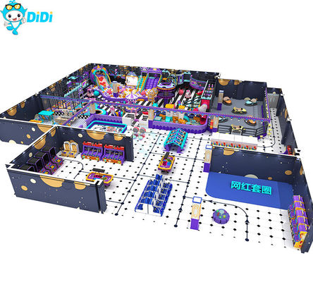 Good price Family Friendly Kids Indoor Playset Soft Play Area Equipment With CAD Drawings online