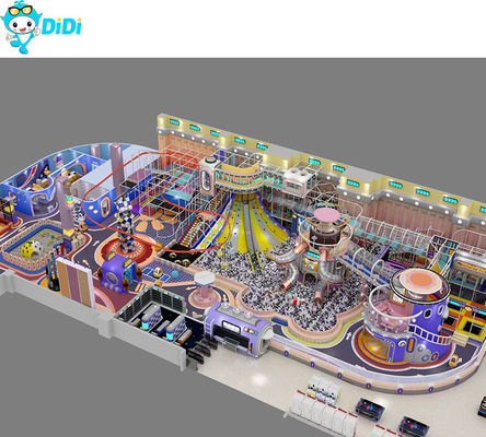 Good price 3D Design Space Themed Soft Play Playground Equipment IAAPA Certified online