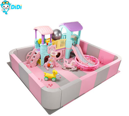Good price Custom Themed Childrens Indoor Play Equipment Pink Color Kids Soft Play Ground online