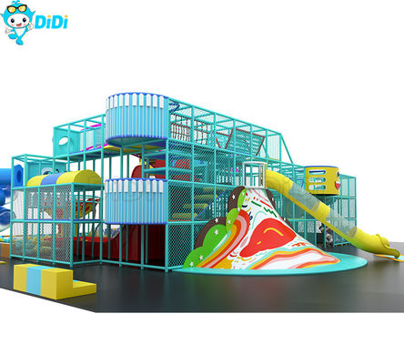 Good price Safety Commercial Athletic Plastic Double Slide Playground Equipment For Kids online