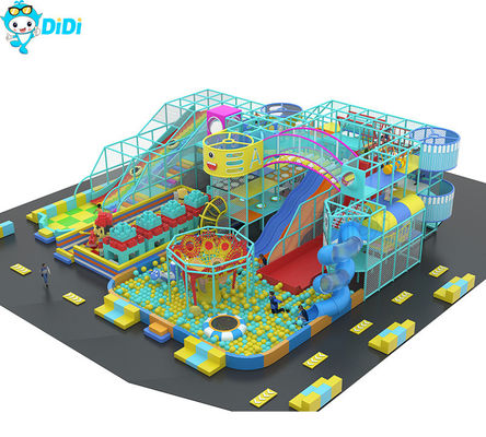 Good price TUV Certified Jungle Theme Indoor Playground Equipment With Slide Eco Friendly online