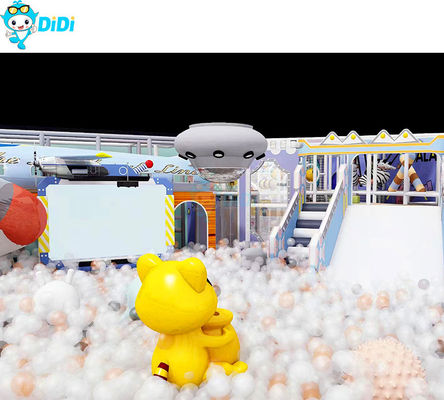 Good price Customizable Space Themed Indoor Playground Soft Play Maze With Slides online