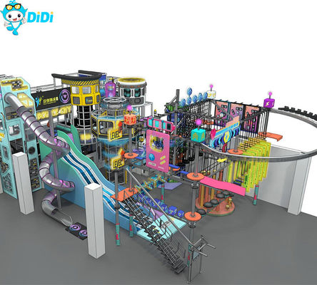 Good price Stainless Steel Space Themed Indoor Playground Kids Indoor Play Structure online
