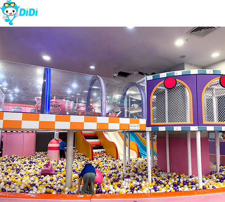 Un buen precio. Equipo de área de juego para niños en interiores con temática de castillo seguro certificado por TUV en línea