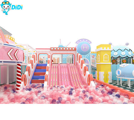 Good price EN And ASTM Certified Candy Themed Kids Castle Park Indoor Playground online