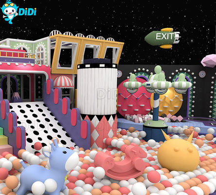 Good price Hot Sale Naughty Castle Playground Custom Meranti Theme Kids Park online