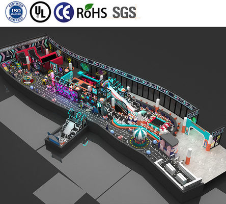 Good price Multifunctional Zones Safety Design Space Themed Kids Indoor Park For Home By Verified online