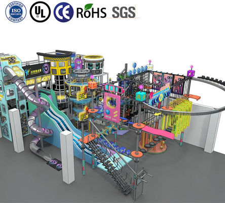 Good price Children Indoor Playground Amusement Park Cool Space Theme online