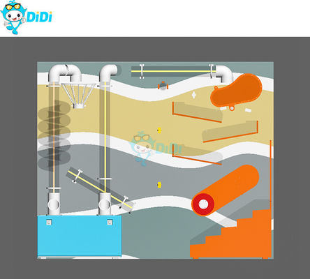 Goede prijs. Ruimtewetenschappelijk thema Speelkamer Ocean Ball Wall Kids Interactieve Tube Ball Wall Games online