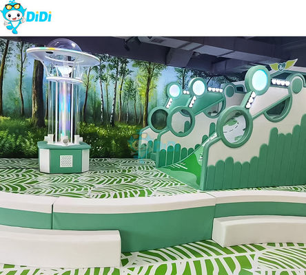 quality Indoor Ball Fountain Ocean Ball Play Blowing Machine For Kids Soft Playground factory
