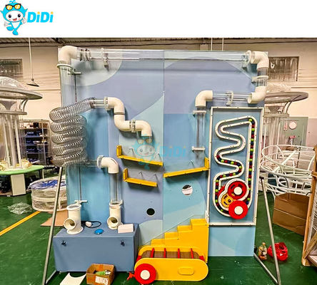 Good price Indoor Playground Plastic Tube Pipe Magnetic Building Blocks Toy Interactive Ball Wall Games online