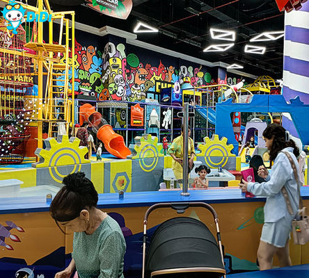 Good price Children Castle Play Party Center Zone Kids Slide Indoor Playground Equipment online