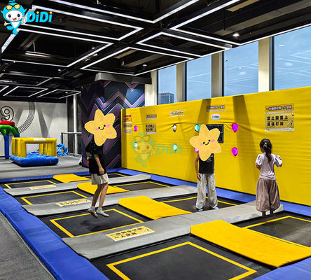 Good price Commercial Indoor Playground Trampoline Indoor Amusement Interactive Game Equipment online