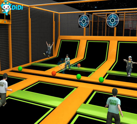 Goede prijs. Nieuw product Hot Sale Kinderen Soft Play Set Kinderen hek Trampoline Spring pretpark online