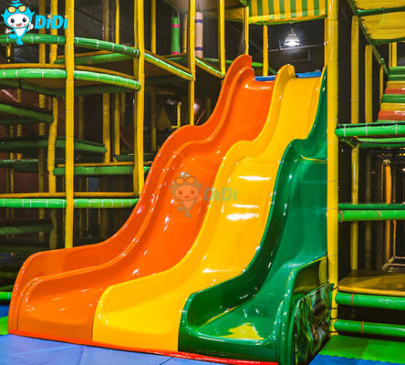 Good price Commercial Indoor Soft Play Area For Kids Plastic Slide Wood Steel Equipment online