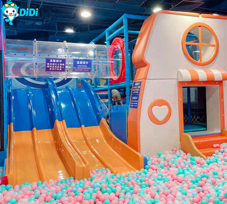 Good price Commercial Indoor Playground Equipment With Donut Slide  Soft Play Center online