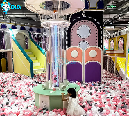 quality Mazes Indoor Trampoline Soft Play Equipment Maze Ball Pit Children Naughty Playground factory