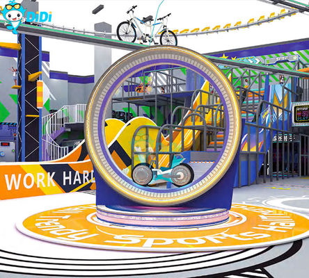 Good price Indoor Playground Equipment Circular Riding Amusement Equipment Kids Play Light Rides online