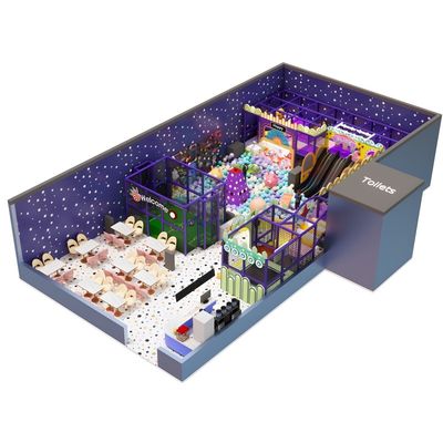 Good price Purple Themed Indoor Playground Fun Filled Commercial Play Equipment For Children online