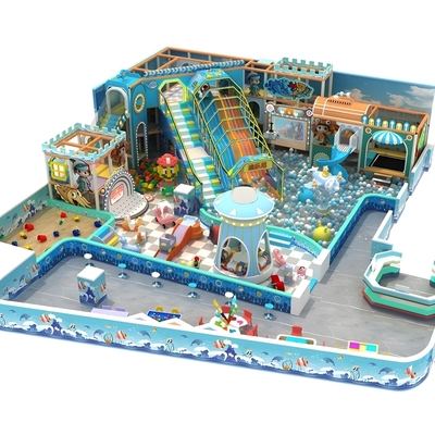 Goede prijs. Custom-Ocean-themed indoor speeltuin apparatuur voor Kids Fitness Centers online